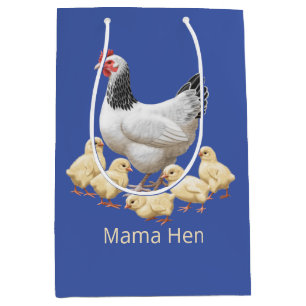 Sussex Chicken Mamma Hen och Chickar