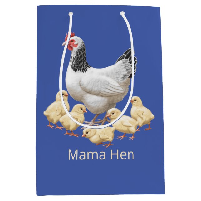 Sussex Chicken Mamma Hen och Chickar (Framsidan)