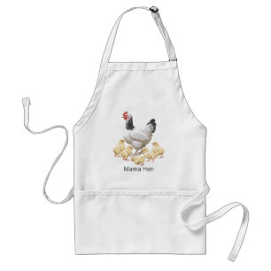 Sussex Chicken Mamma Hen och Chickar Förkläde
