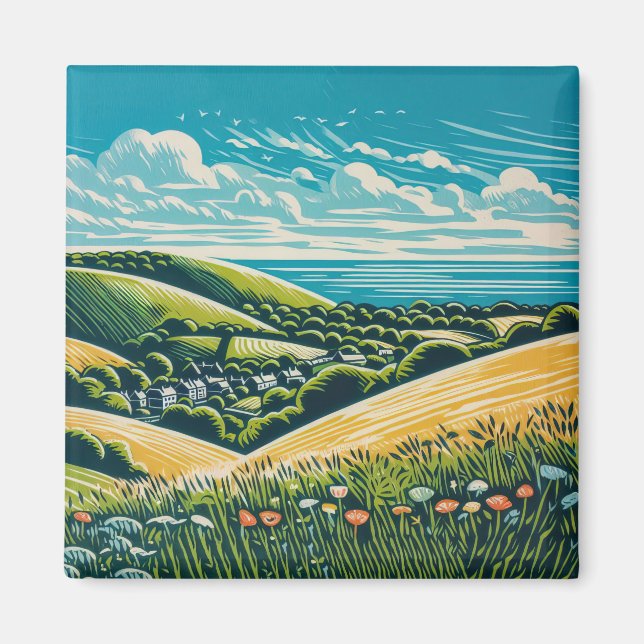 Sussex Downs Magnet (Framsidan)