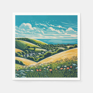 Sussex Downs Pappersservett