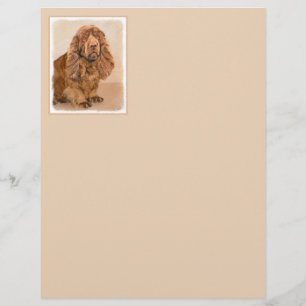 Sussex Spain Painting - Cute Original Hund Art