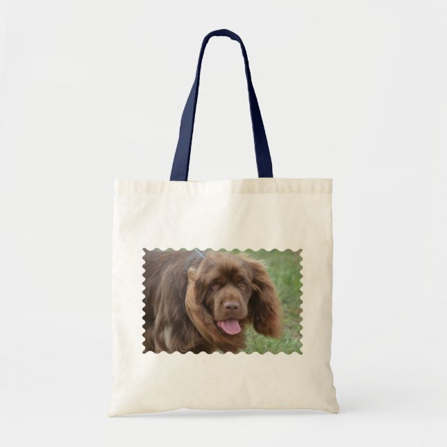 Sussex Spaniel Tygkasse (Framsidan)