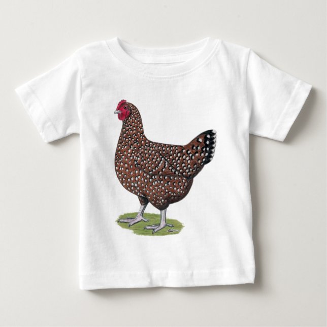 Sussex: Speckled Hen T Shirt (Framsida)