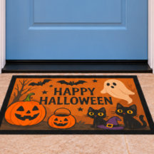 SUSSTJUVLIG HELGDAGSMATTA FÖR HALLOWEEN – Inomhus/