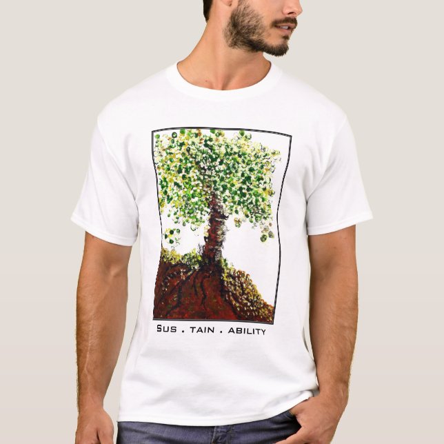 Sustainability T Shirt (Framsida)
