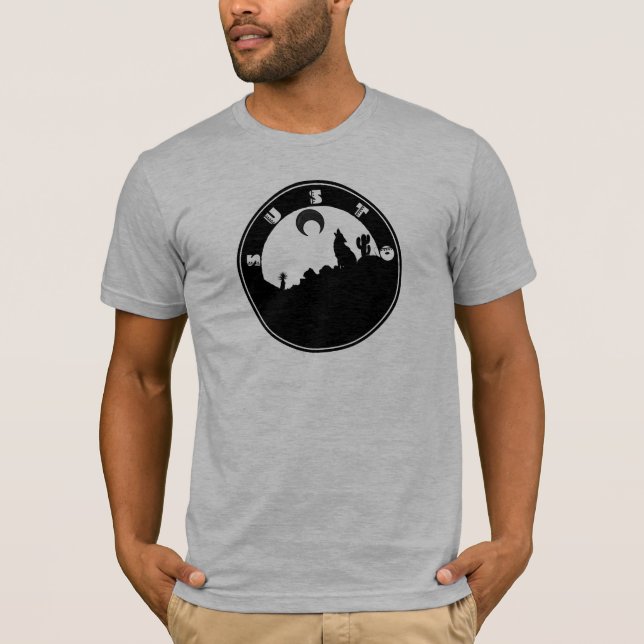 Susto grå färgmanar T-tröja T Shirt (Framsida)