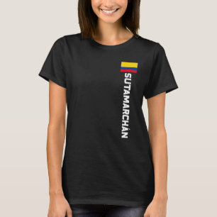 Sutamarchán Colombia För colombianska Manar, kvinn T Shirt