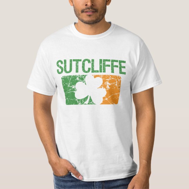 Sutcliffe efternamnklöver tee shirt (Framsida)