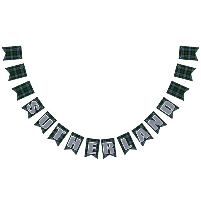 Sutherland områdesTartan Vimplar (Alla)