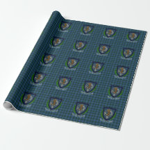 Sutherland skotska klan tartan & vapen