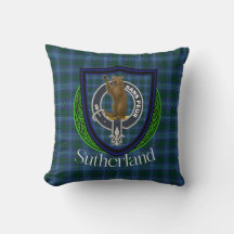 Sutherland skotskt klantartan och vapen