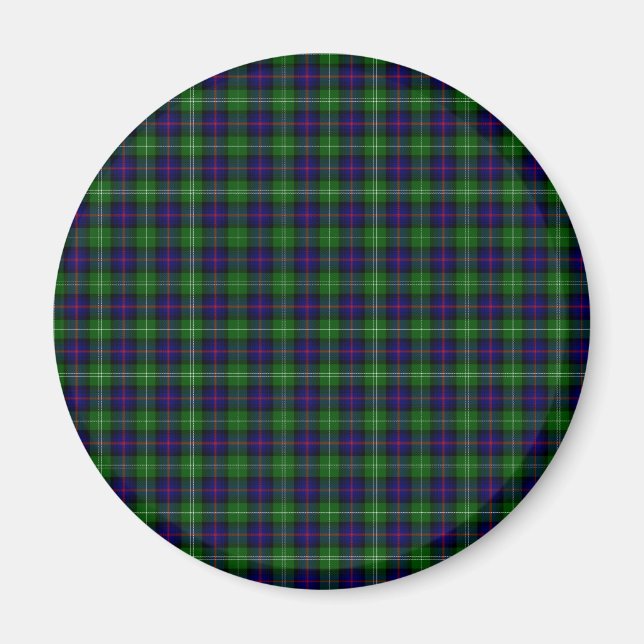 Sutherland Tartan Magnet (Framsidan)
