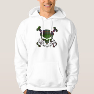 Sutherland Tartan Skull Munkjacka