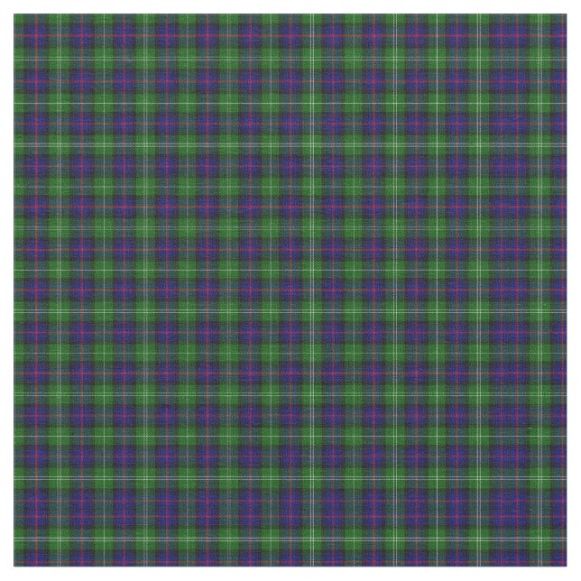 Sutherland Tartan Tyg (Närbild)