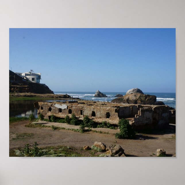 Sutro Baths Ruins - San Francisco Poster (Framsidan)