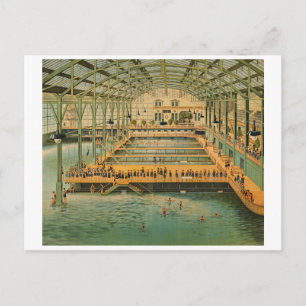 Sutro Baths San Francisco California 1885 Vykort