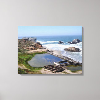 Sutro Baths San Francisco Kalifornien Canvastryck
