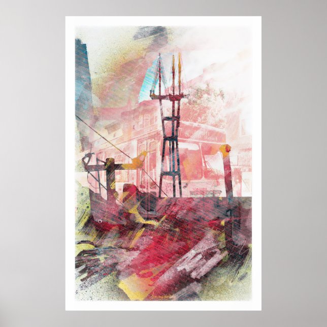 SutroMatic life AKA Sanfrancisco Electric Twin Poster (Framsidan)