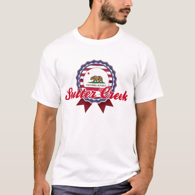 Sutter bäck, CA T-shirt (Framsida)