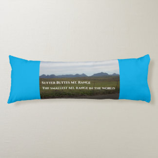 Sutter Buttes Mountain, världens minsta räckvidd Kroppskudde