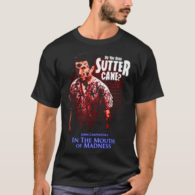 Sutter Käpp John Carpenter Horror Movie T Shirt (Framsida)