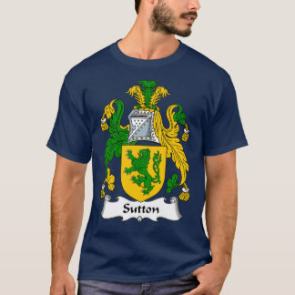 Sutton Coat of Arms Family Crest T Shirt