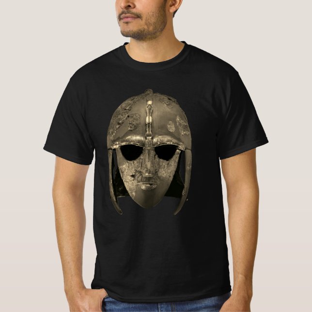 Sutton Hoo helmet T Shirt (Framsida)