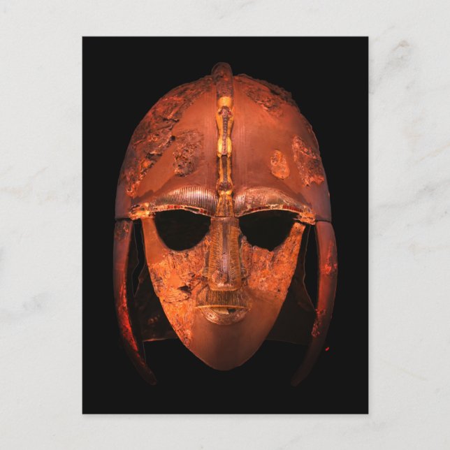 Sutton Hoo helmet Vykort (Framsida)