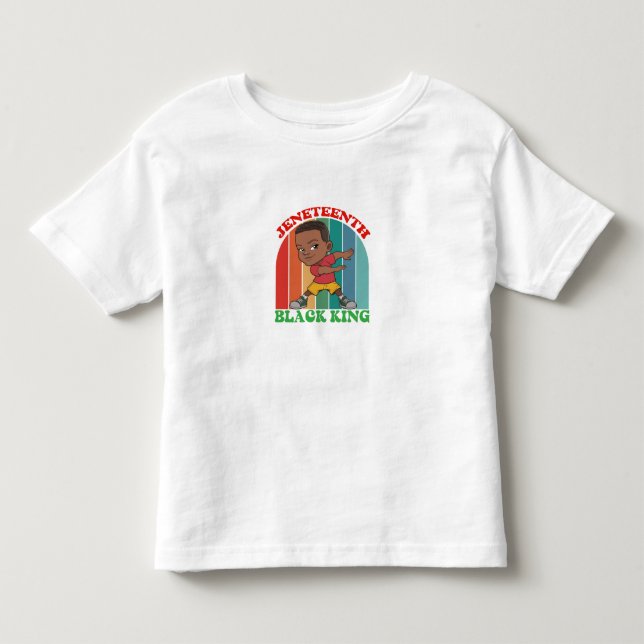 SUTTONDE SVARTA KONUNG T SHIRT (Framsida)
