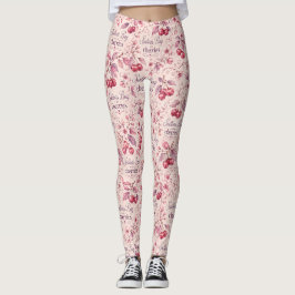 Suttons Bay Körsbär & Blommor Leggings