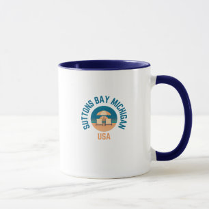 Suttons Bay Michigan Hometown Coffee Mugg