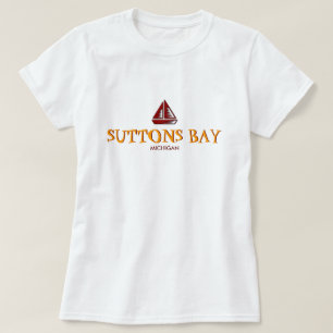 SUTTONS-FJÄRDEN, MICHIGAN, damer behandla som ett T-shirt