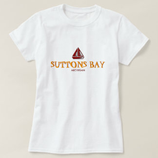 SUTTONS-FJÄRDEN, MICHIGAN, damer behandla som ett T-shirt