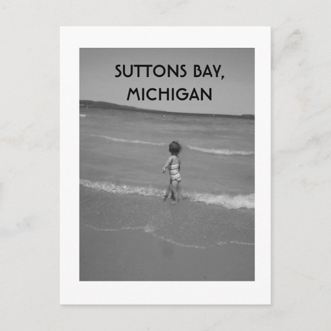 Suttons fjärdMichigan vykort (Framsida)