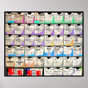 Suturen boxas poster