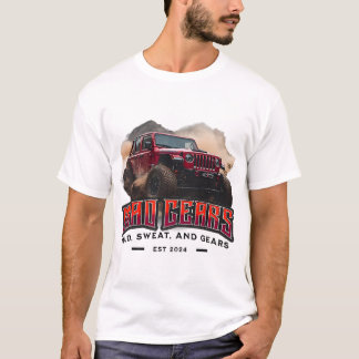 SUV-förarens Äventyr Retro off-Road Pickupa Lastbi T Shirt