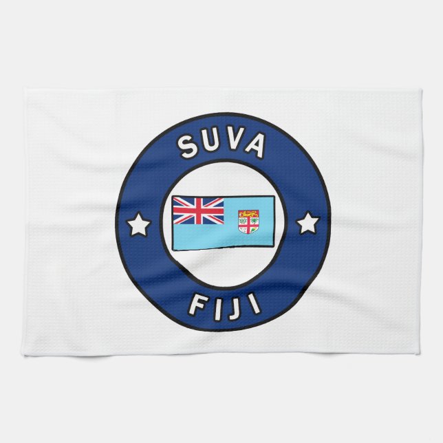 Suva Fiji Kökshandduk (Horisontell)