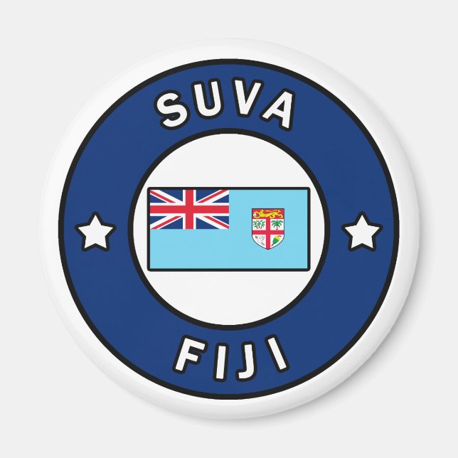 Suva Fiji Magnet (Framsidan)