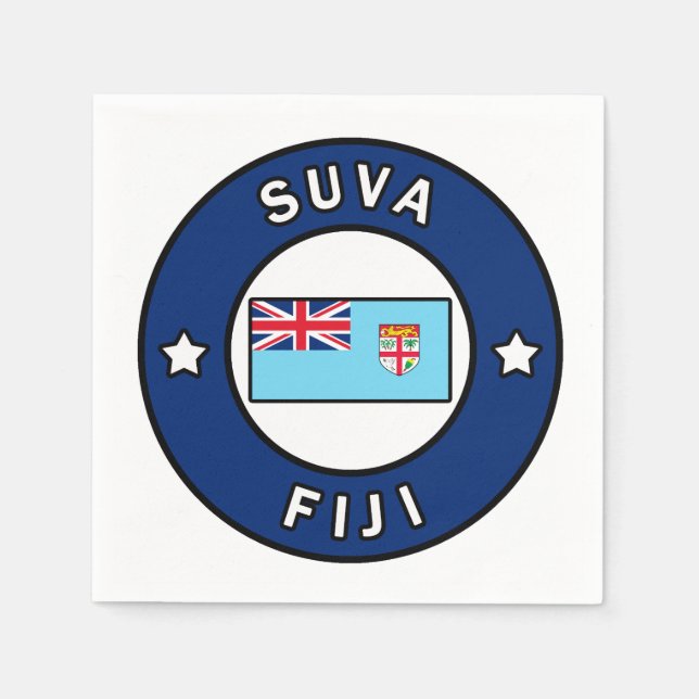 Suva Fiji Pappersservett (Framsidan)