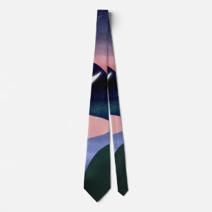 Suval Mountain River Måne Sunset Design Slips