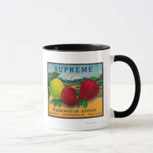 Suverän Apple etikett - stat Washington Mugg