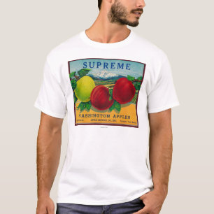 Suverän Apple etikett - stat Washington Tee Shirt