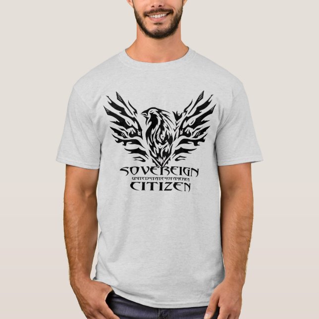 Suverän medborgare t-shirt (Framsida)