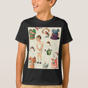 SUVERÄN PAPPER DOCKASWEETIE FÖR VINTAGE TEE SHIRT