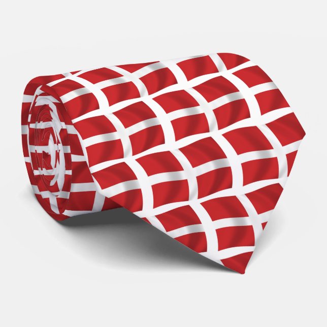 Suveräna militära Malteserorden Flagga slips (Rullad)