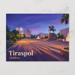 Suvorovs torg Moldavien Vykort