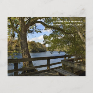 Suwannee River Boardpromenavykort Vykort