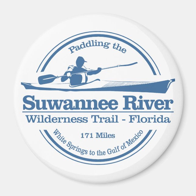 Suwannee River Wilderness Trail (SK) Magnet (Framsidan)