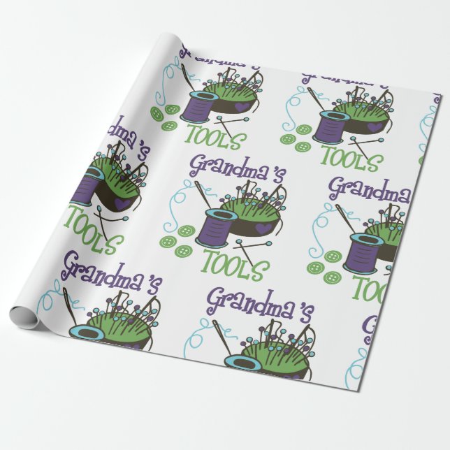 Suwing Grandma Presentpapper (Utrullad)